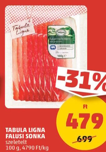 PENNY TABULA LIGNA FALUSI SONKA 100 g ajánlat