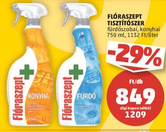 PENNY FLÓRASZEPT TISZTÍTÓSZER 750 ml ajánlat