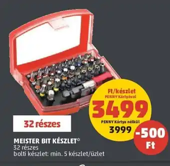 PENNY MEISTER BIT KÉSZLET ajánlat