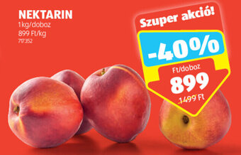 ALDI NEKTARIN 1 kg ajánlat