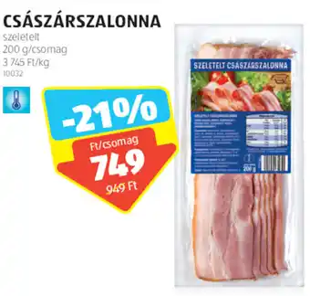 ALDI CSÁSZÁRSZALONNA 200 g ajánlat