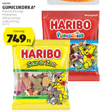 ALDI HARIBO GUMICUKORKA 300 g ajánlat