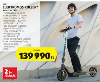OKAI ELEKTROMOS ROLLER 1 db