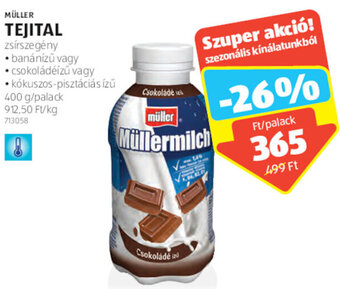 ALDI MÜLLER TEJITAL 400 g ajánlat
