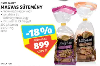ALDI FINEST BAKERY MAGVAS SÜTEMÉNY 200 g ajánlat