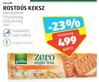 ALDI GULLON ROSTDÚS KEKSZ 170 g ajánlat