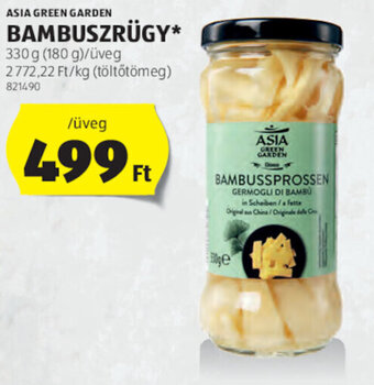 ASIA GREEN GARDEN BAMBUSZRÜGY 330 g