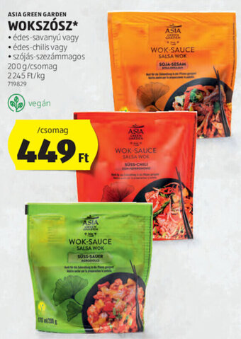 ALDI ASIA GREEN GARDEN WOKSZÓSZ 200 g ajánlat