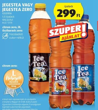 ALDI JEGESTEA VAGY JEGESTEA ZERO 1,5 l ajánlat