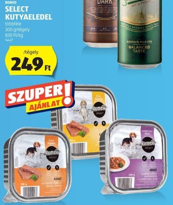 ALDI ROMEO SELECT KUTYAELEDEL 300 g ajánlat