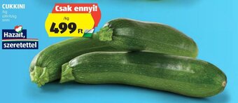 ALDI CUKKINI 1 kg ajánlat