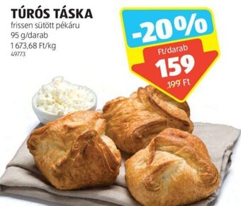 ALDI TÚRÓS TÁSKA 95 g ajánlat
