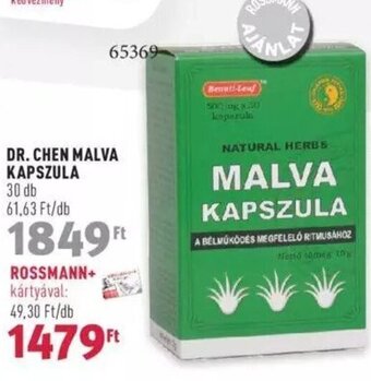 Rossmann DR. CHEN MALVA KAPSZULA 30 db ajánlat