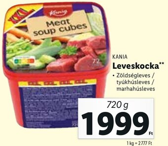 Lidl KANIA Leveskocka 720 g ajánlat