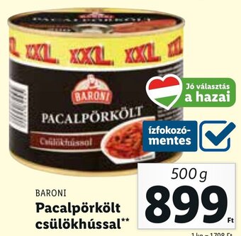 BARONI Pacalpörkölt csülökhússal 500 g