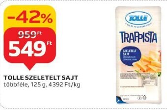 TOLLE SZELETELT SAJT 125 g