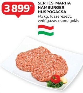 Auchan SERTÉS-MARHA HAMBURGER HÚSPOGÁCSA 1 kg ajánlat