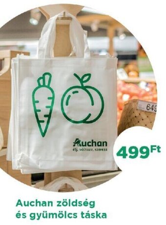 Auchan Auchan zöldség és gyümölcs táska 1 db ajánlat