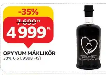 Auchan OPYYUM MÁKLIKŐR 0,5 l ajánlat