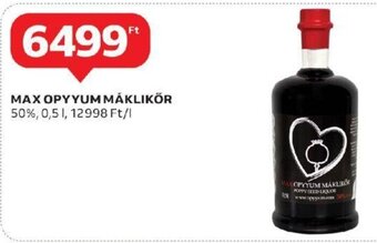 Auchan MAX OPYYUM MAKLIKŐR 0,5 l ajánlat