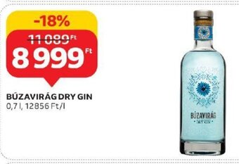 Auchan BÚZAVIRÁG DRY GIN 0,7 l ajánlat