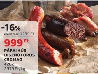 Auchan PÁPAI HÚS DISZNÓTOROS CSOMAG 420 g ajánlat