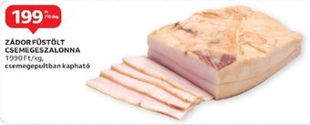 Auchan ZÁDOR FÜSTÖLT CSEMEGESZALONNA 10 dkg ajánlat