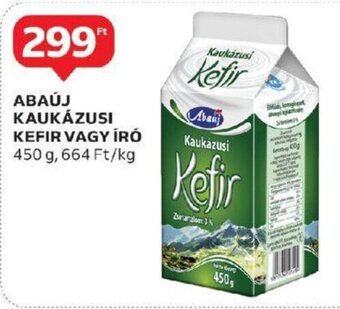 Auchan ABAÚJ KAUKÁZUSI KEFIR VAGY ÍRÓ 450 g ajánlat