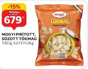Auchan MOGYI PIRÍTOTT, SÓZOTT TÖKMAG 130 g ajánlat
