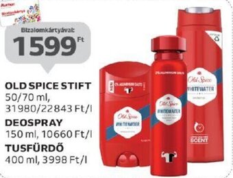 Auchan OLD SPICE STIFT stb. 50 - 400 ml ajánlat