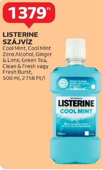 Auchan LISTERINE SZÁJVÍZ 500 ml ajánlat