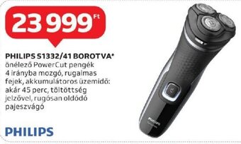 Auchan PHILIPS S1332/41 BOROTVA 1 db ajánlat