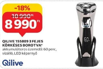 Auchan QILIVE 155809 3 FEJES KÖRKÉSES BOROTVA 1 db ajánlat