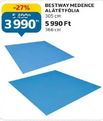 Auchan BESTWAY MEDENCE ALÁTÉTFÓLIA 1 db ajánlat