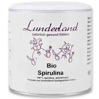 Bio spirulina kutyáknak, macskáknak, lunderland 250g