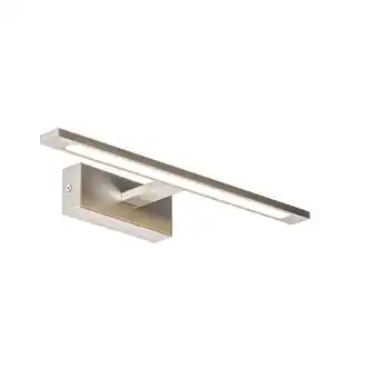 Lámpa és Fény Acél fali lámpa 41,5 cm ip44 led-del - jerre ajánlat
