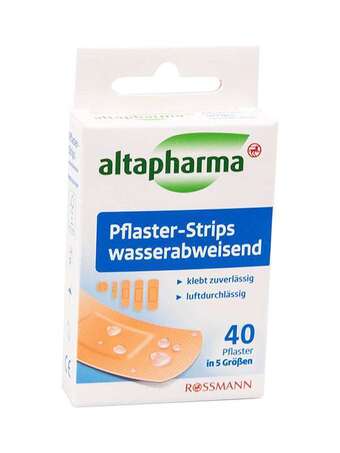 Altapharma strips vízálló sebtapasz - 40 db