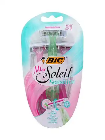 Rossmann Bic miss soleil sensitive női eldobható borotva 3 pengés - 3 db ajánlat