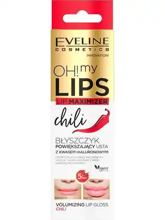 Rossmann Eveline lip maximizer chili ajakdúsító szájfény - 1 db ajánlat