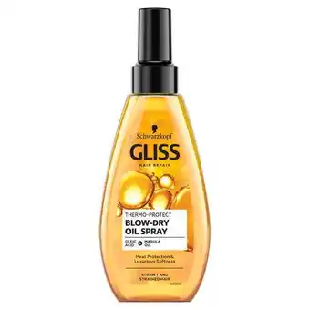 Rossmann Gliss hővédő hajolaj thermo-protect blow-dry - 150 ml ajánlat
