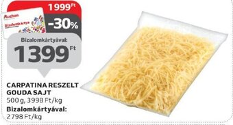 Auchan CARPATINA RESZELT GOUDA SAJT 500 g ajánlat