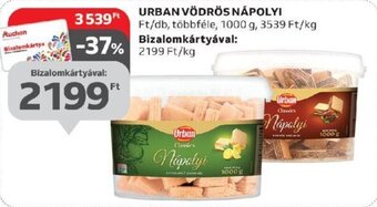 Auchan URBAN VÖDRÖS NÁPOLYI 1000 g ajánlat
