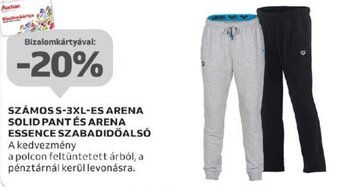 SZÁMOS S-3XL-ES ARENA SOLID PANT ÉS ARENA ESSENCE SZABADIDŐALSÓ