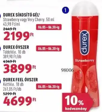 Rossmann DUREX SÍKOSÍTÓ GÉL 50 ml ajánlat