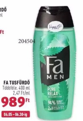 Rossmann FA TUSFÜRDŐ 400 ml ajánlat