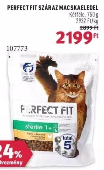 Rossmann PERFECT FIT SZÁRAZ MACSKAELEDEL 750 g ajánlat