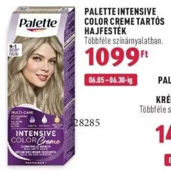 Rossmann PALETTE INTENSIVE COLOR CREME TARTÓS HAJFESTÉK 1 db ajánlat