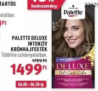 Rossmann PALETTE DELUXE INTENZÍV KRÉMHAJFESTÉK 1 db ajánlat