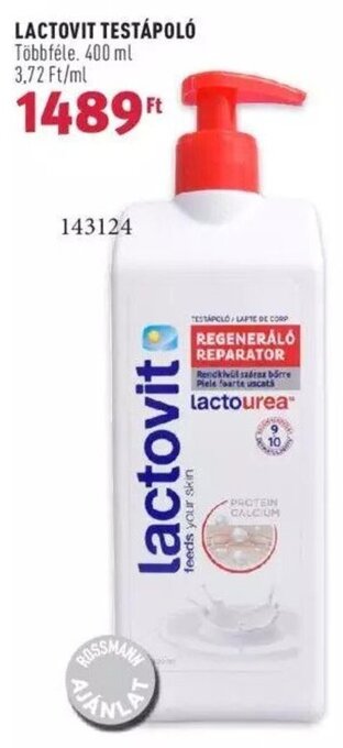 Rossmann LACTOVIT TESTÁPOLÓ 400 ml ajánlat