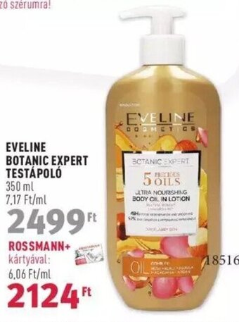 Rossmann EVELINE BOTANIC EXPERT TESTÁPOLÓ 350 ml ajánlat